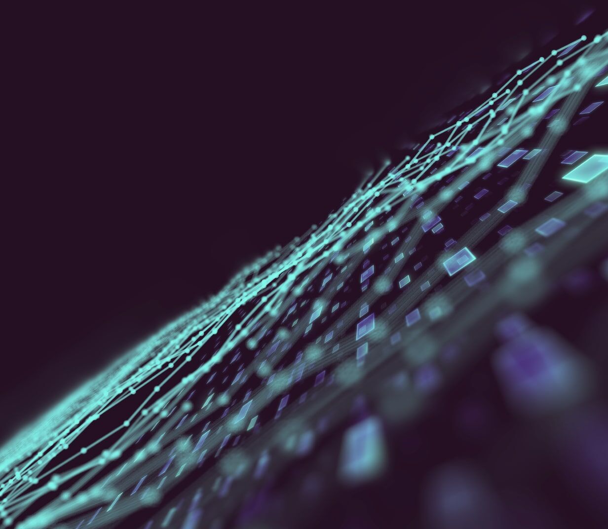 abstract data code with a dark background - Applied CAx Siemens software partner USA