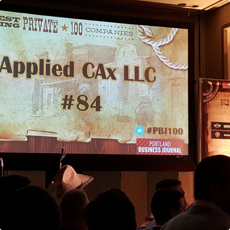 Applied CAx joins fellow 100 Fastest Growing Private Companies of 2015