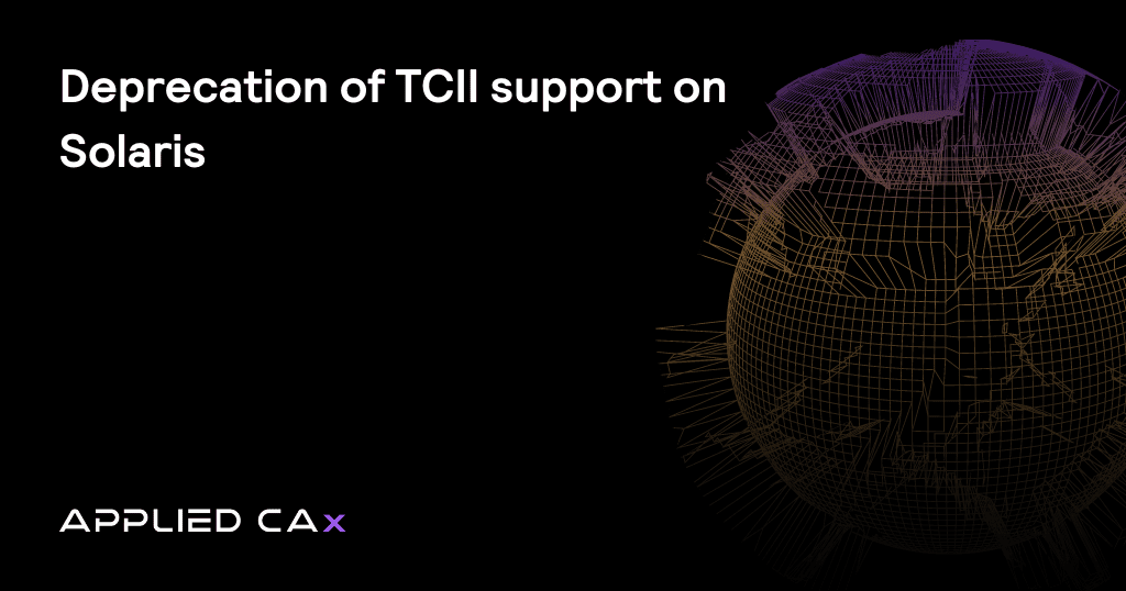 Deprecation of TCII support on Solaris