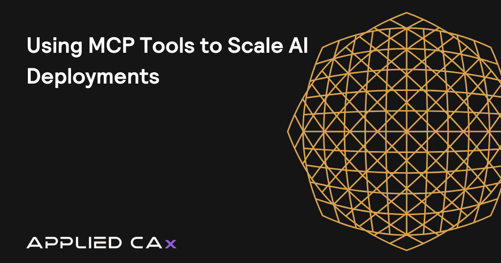 Using MCP Tools to Scale AI Deployments