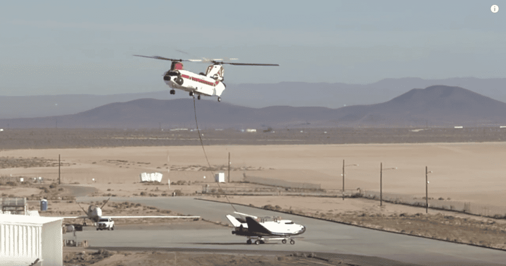 Columbia Helicopters Drop Tests SNC’s Dream Chaser [VIDEO]