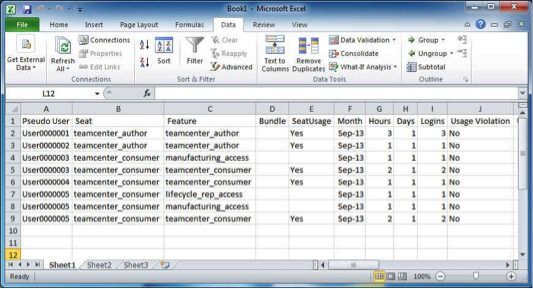 reporting license usage for teamcenter 01